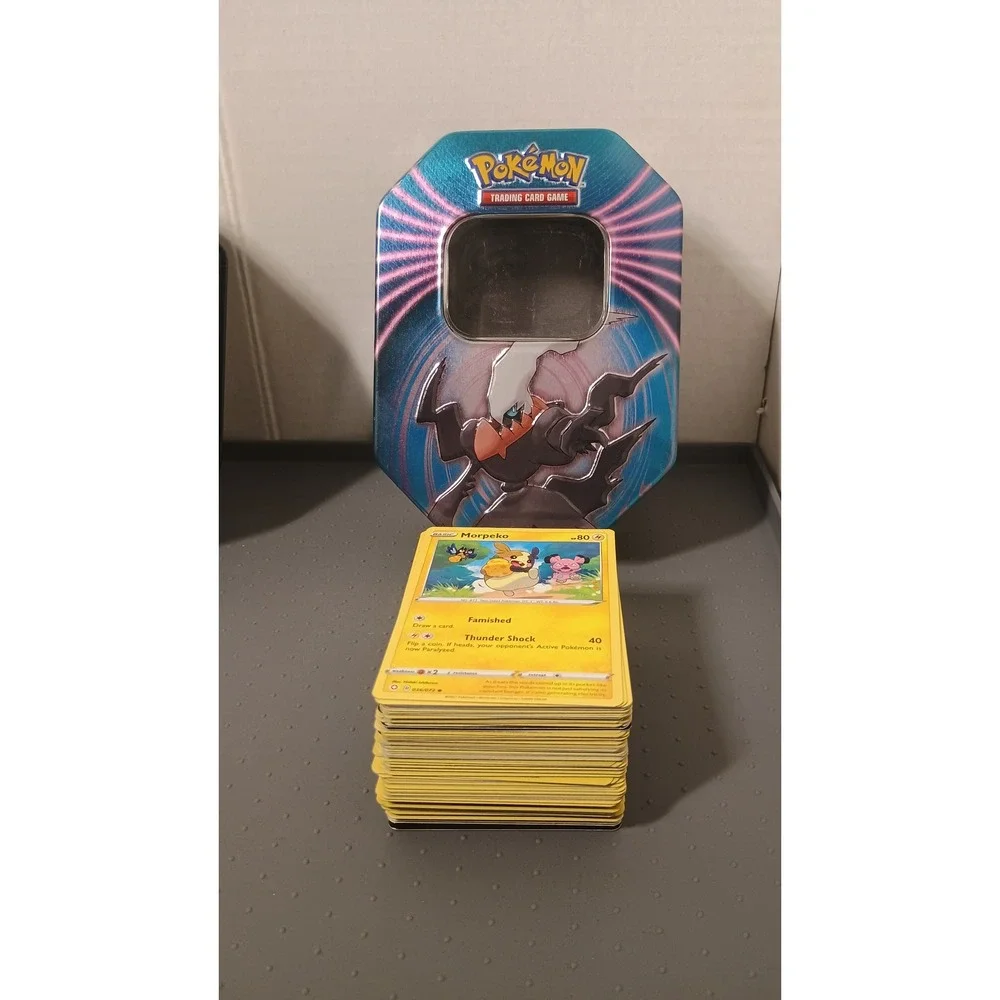 Pokemon Card Lot Unisex OS Multicolored Good Snorlax Gardevoir Darkrai Tins 150+